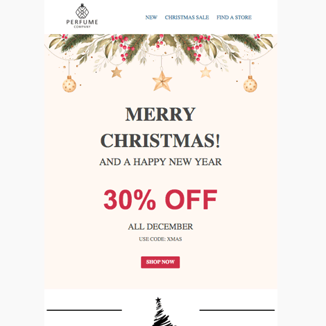 Christmas Festive Elegance Sale